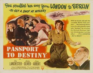 <i>Passport to Destiny</i> 1944 film by Ray McCarey
