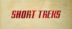 The official logo for, Star Trek: Short Treks. The copyright is believed to be owned by ViacomCBS, CBS Studios, and/or its graphic artist.
