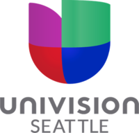 KUNS's logo from January 29, 2019, through December 31, 2023 Univision Seattle 2019 logo.png