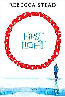 <i>First Light</i> (Stead novel) 2007 novel by Rebecca Stead