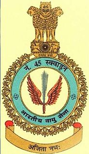 No. 45 Squadron IAF Military unit