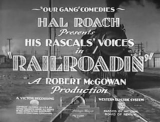 <i>Railroadin</i> 1929 Our Gang short film