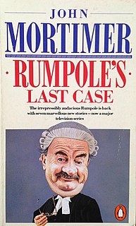 <i>Rumpoles Last Case</i> book by John Mortimer