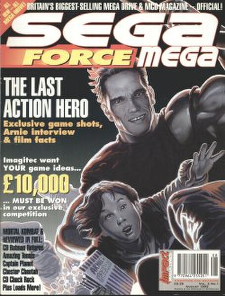 Sega Force Mega #1, August 1993