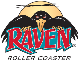 The Raven (roller coaster) Wooden roller coaster at Holiday World