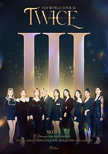 Ticketmaster on X: TWICE 5TH WORLD TOUR 'READY TO BE' Update