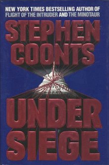 First edition (publ. Pocket Books) UnderSiegeNovel.jpg