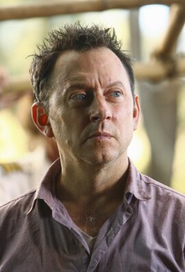Michael Emerson as Ben Linus in the fourth season episode "Cabin Fever"