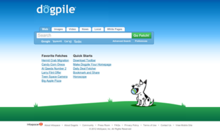 Dogpile Metasearch engine