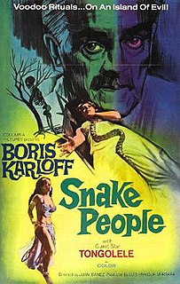 <i>Isle of the Snake People</i> 1971 film by Jack Hill, Juan Ibáñez Díez-Gutiérrez