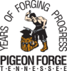 Official logo of Pigeon Forge, Tennessee