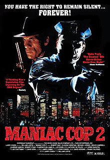 <i>Maniac Cop 2</i> 1990 American action horror film directed by William Lustig