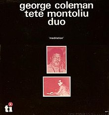 Meditation (George Coleman and Tete Montiliu album).jpg