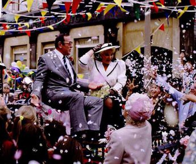 Frank and Pat Wicks marry on 22 June 1989