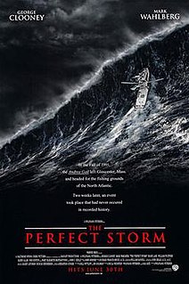 <i>The Perfect Storm</i> (film) 2000 dramatic disaster film by Wolfgang Petersen