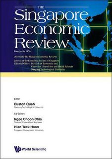 <i>The Singapore Economic Review</i> Academic journal