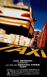 <i>Taxi</i> (1998 film) 1998 French action-comedy film directed by Gérard Pirès