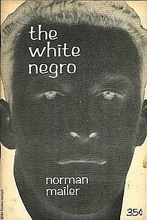 <i>The White Negro</i> 1957 essay by Norman Mailer