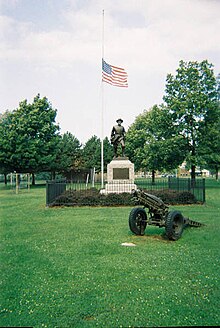 Monument to American Civil War veteran General William W. Wells by J. Otto Schweizer. CNV00024b.jpg