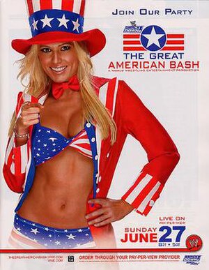 Promotional poster featuring Torrie Wilson