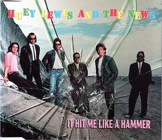 <span class="mw-page-title-main">It Hit Me Like a Hammer</span> 1991 single by Huey Lewis and the News