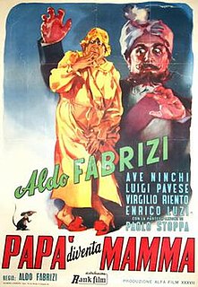 <i>Papà diventa mamma</i> 1952 Italian film