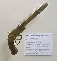 A full size Volcanic pistol Smith & Wesson Patent model (Volcanic) Pistol.jpg