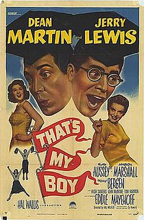 <i>Thats My Boy</i> (1951 film) 1951 film by Hal Walker