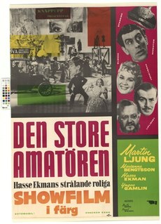 <i>The Great Amateur</i> 1958 film