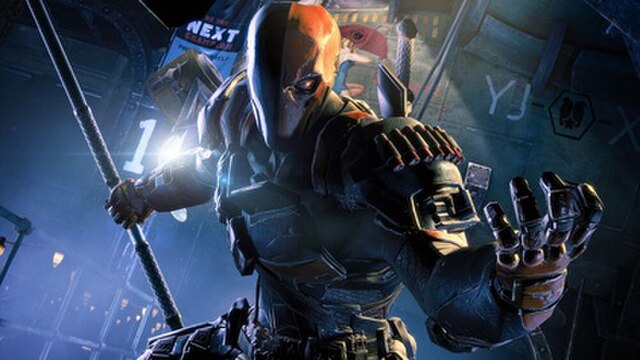 Deathstroke as depicted in Batman: Arkham Origins (2013)