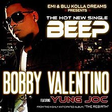 Bobby Valentino mit Young Jock - Beep Beep - Das offizielle Single Music Cover (2008) .jpg