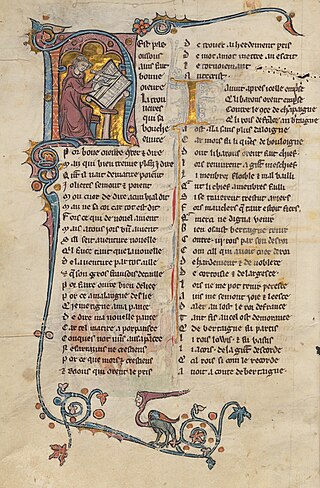 <span class="mw-page-title-main">Huon de Méry</span> 13th century poet