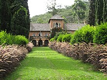 The house at Shiwa Ngandu, built by Sir Stewart Gore-Browne HouseatShiwaNgandu.jpg