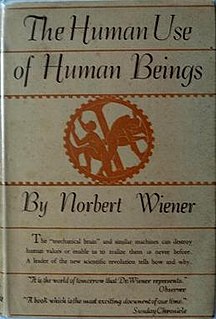 <i>The Human Use of Human Beings</i> book by Norbert Wiener