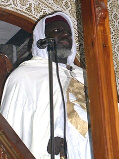 Hassan Cissé Sufi shaykh and Islamic Imam in Senegal