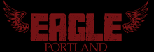 Eagle Portland logotipi, Portlenddagi gey-bar, Oregon, United States.png