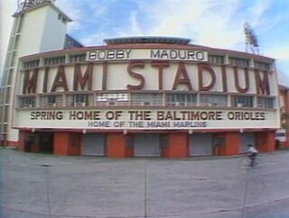 <span class="mw-page-title-main">Miami Stadium</span> Baseball stadium in Miami, Florida