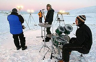 Nunatak (band) band based at Rothera Research Station, Antarctica