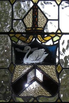 Diocese of Gippsland Arms: Stained Glass at Bishop's residence P6310005 2.JPG