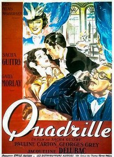 <i>Quadrille</i> (1938 film) 1938 film