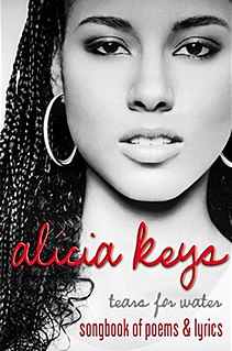 <i>Tears for Water</i> book by Alicia Keys