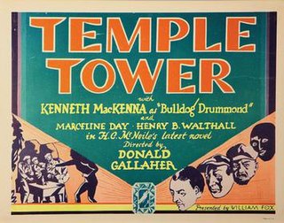 <i>Temple Tower</i> 1930 film by Donald Gallaher
