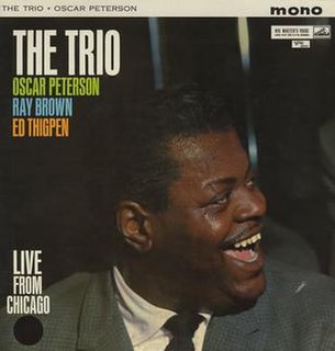 <i>The Trio</i> (Oscar Peterson album) 1961 live album by Oscar Peterson