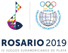 2019 South American Beach Games logo.svg