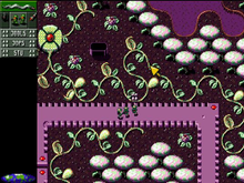 The player's soldiers find themselves on an alien planet. Cannon Fodder 2 screenshot.png