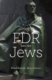 First edition (publ. Belknap Press) FDR and the Jews.jpg