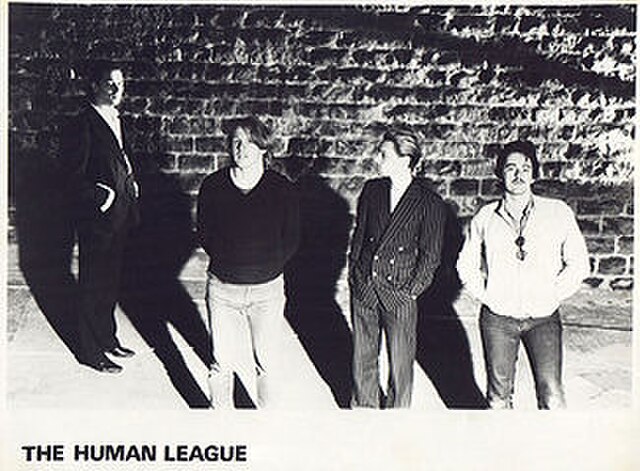 The original Human League in July 1980. From left to right: Oakey, Wright, Marsh, Ware.