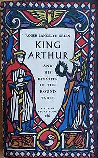 <i>King Arthur and His Knights of the Round Table</i> editrion of childrens book by Roger Lancelyn Green