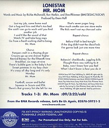 Mr. Mom (song) - Wikipedia