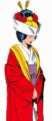 Mariko Yashida in The Uncanny X-Men #173. Art by Paul Smith.